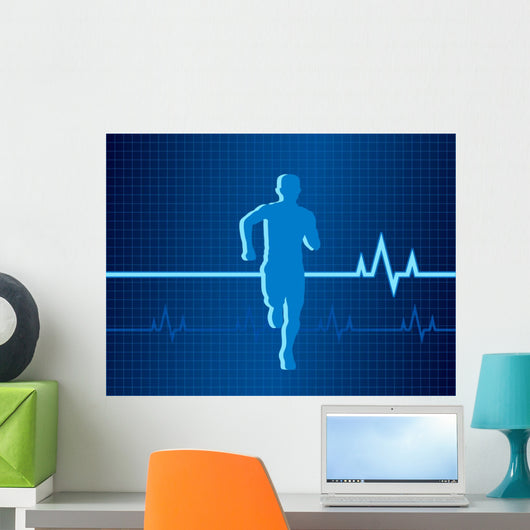 Healthy Heartbeat Vector Illustration