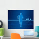 Healthy Heartbeat Vector Illustration