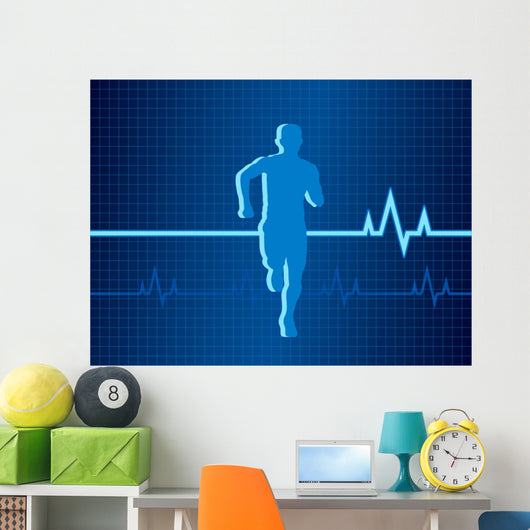 Healthy Heartbeat Vector Illustration