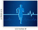Healthy Heartbeat Vector Illustration