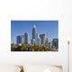 Skyline Charlotte North Carolina Wall Decal