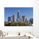 Skyline Charlotte North Carolina Wall Decal