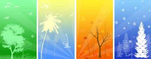 4 Seasons Wall Decal