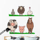 Farm Animals Wall Decal