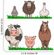Farm Animals Wall Decal