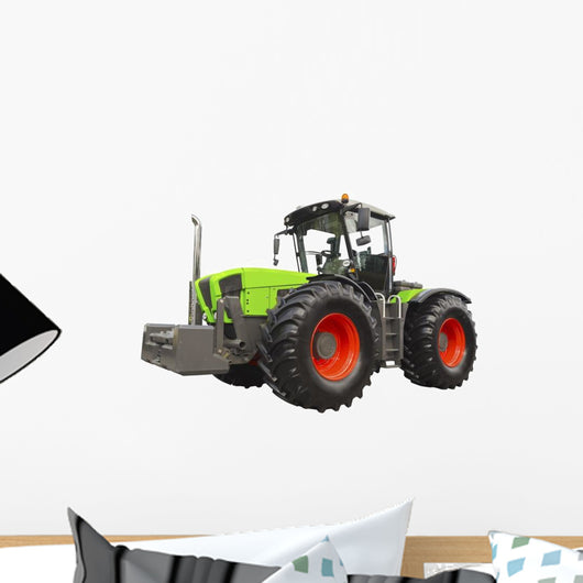 Agricultural Green Farm Tractor Wall Decal