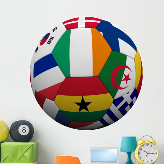 Soccer World Cup Wall Decal