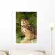 Eagle Owl With Prey Wall Mural