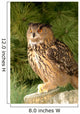 Eagle Owl With Prey Wall Mural