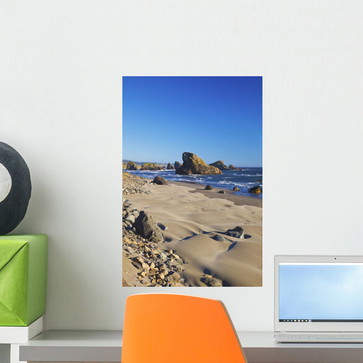 Rock Formations Along The Coast At Cape Sebastian State Park Wall Mural
