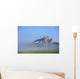 Bamburgh Castle In The Fog Wall Mural