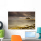 Bamburgh Castle Under A Cloudy Sky Wall Mural