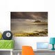 Bamburgh Castle Under A Cloudy Sky Wall Mural