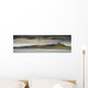 Dunstanburgh Castle On A Hill Under A Cloudy Sky Wall Mural