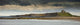 Dunstanburgh Castle On A Hill Under A Cloudy Sky Wall Mural