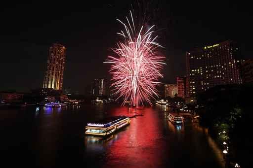 Fireworks Bangkok Wall Decal