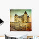 Saumur Castle - Retro Styled Picture Wall Mural