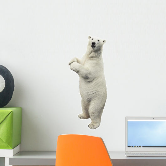 Standing Polar Bear Wall Decal