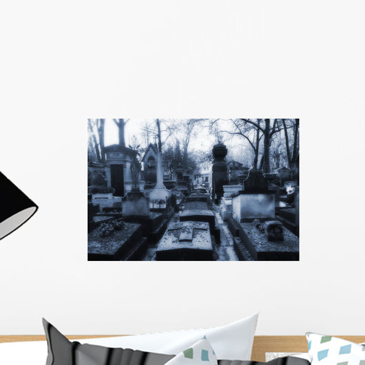 Pere-lachaise cemetery Wall Mural