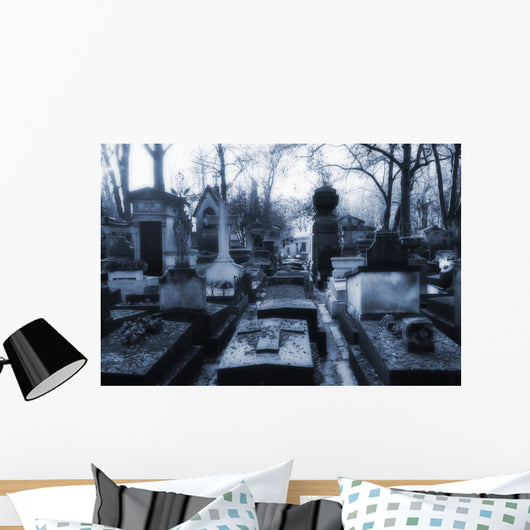 Pere-lachaise cemetery Wall Mural