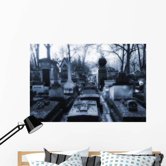 Pere-lachaise cemetery Wall Mural