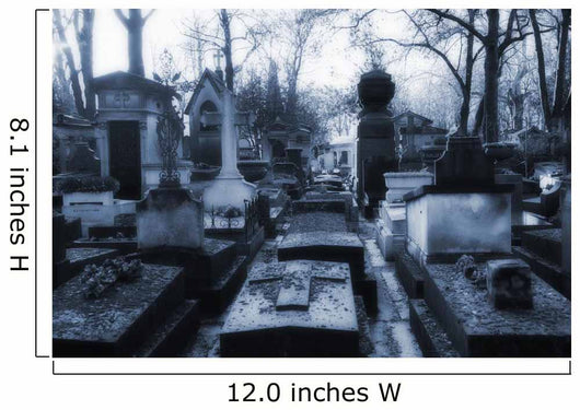 Pere-lachaise cemetery Wall Mural