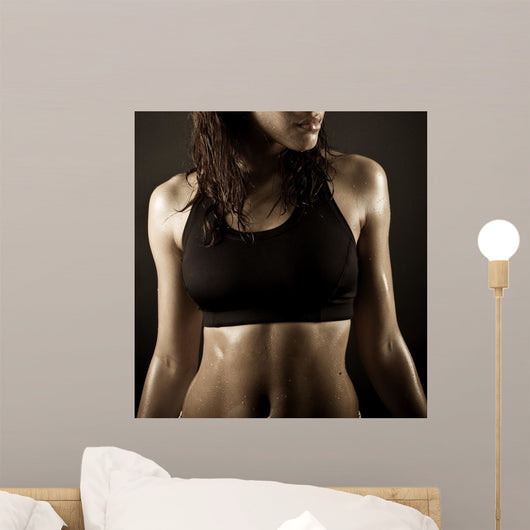 Fitness Body Wall Mural