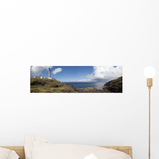 A Lighthouse Along The Shore Wall Mural