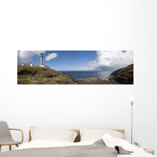 A Lighthouse Along The Shore Wall Mural