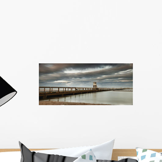 A Causeway To Holy Island Wall Mural