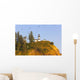 Birds In Flight Over Cape Disappointment Lighthouse Wall Mural