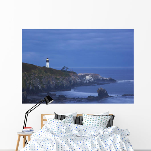 Morning Light Over Yaquina Head Lighthouse Wall Mural