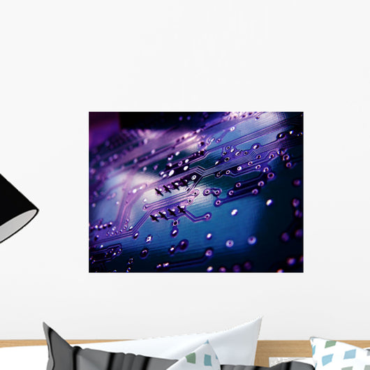 Circuit Board Wall Mural