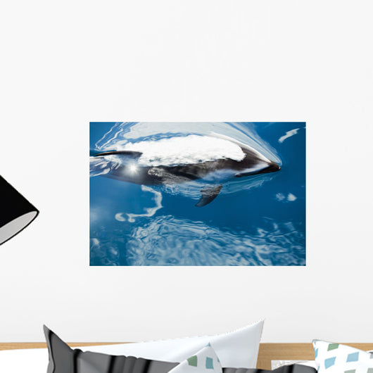 Blurred Action Shot Wall Mural