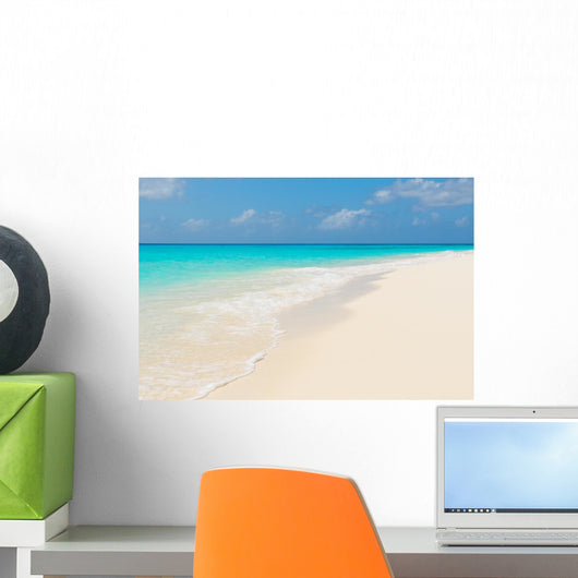 tropical beach, los roques islands, venezuela Wall Mural