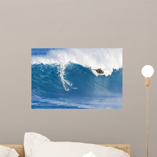 Hawaii, Maui, Peahi Wall Mural