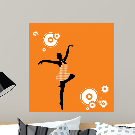 Ballet Dancer Wall Mural