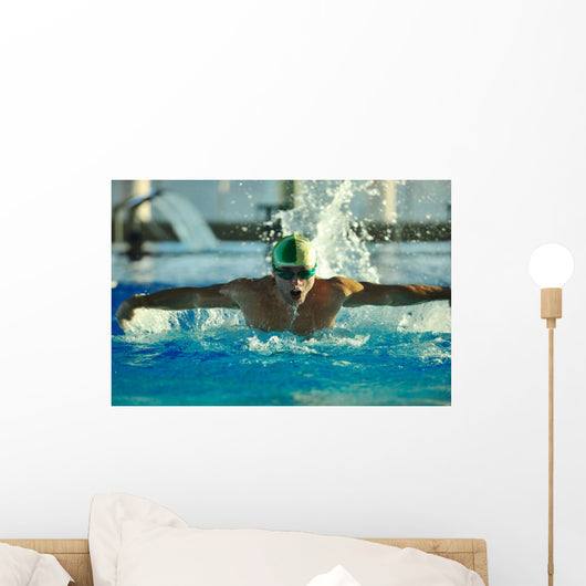 swimmer Wall Mural