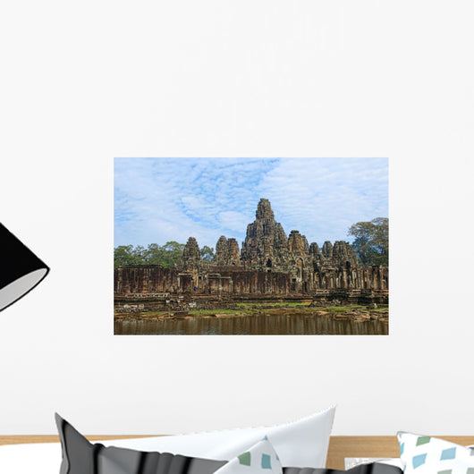 Tourists Are Allowed To Visit And Explore The Temple Ruins Wall Mural