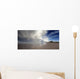 Clouds Reflected In The Shallow Water On A Beach Wall Mural