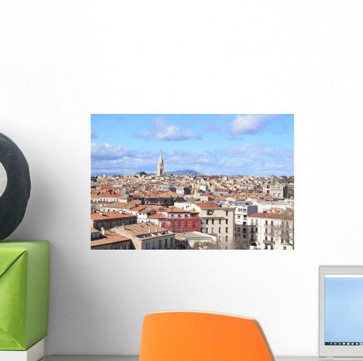 Centre Historique Montpellier Herault Wall Decal