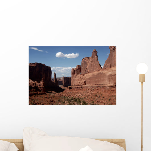 park avenue at arches national park, arizona Wall Mural