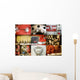 Hawaii, Collage Of A Red Firetruck And All Its Components Wall Mural