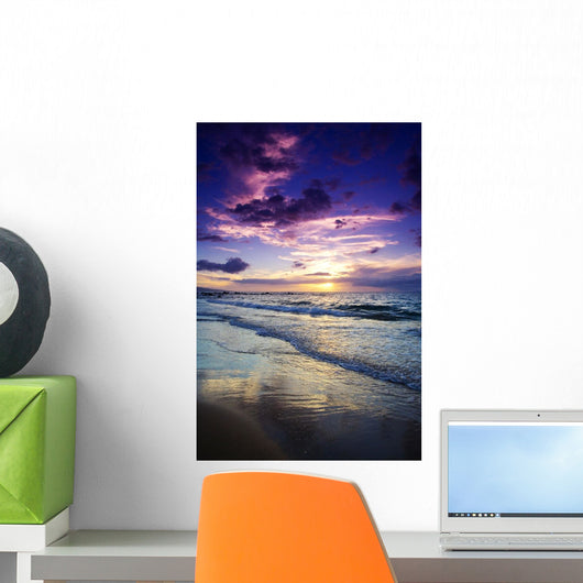 USA, Hawaii Islands, Maui, Mokapu Beach Wall Mural