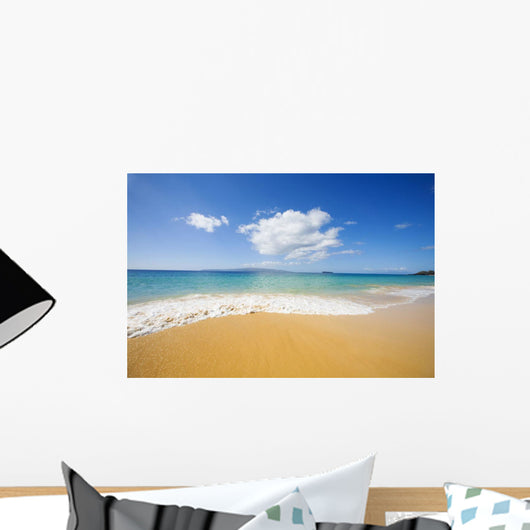 USA, Hawaii Islands, Maui, Big Beach Wall Mural