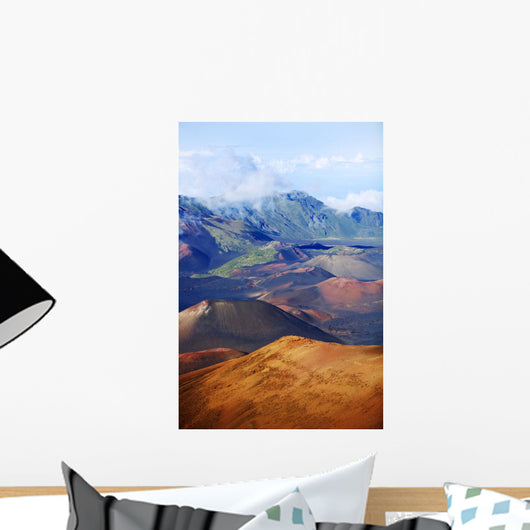 USA, Hawaii, Haleakala Crater Wall Mural