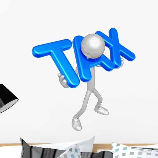Tax Wall Decal