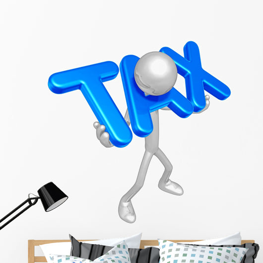 Tax Wall Decal