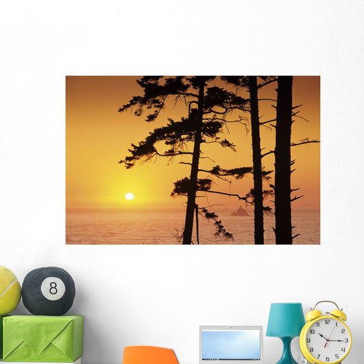 USA Ecola State Park Wall Decal