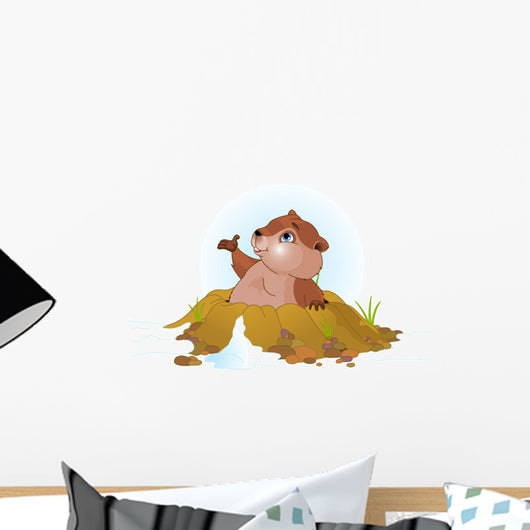 Groundhog Day Wall Decal